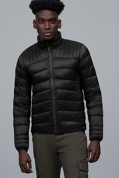 Chamarras Canada Goose Hombre Mexico - Brookvale Chaqueta De Plumas Black Label Negros VU7309182